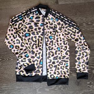 Girls Adidas Track Jacket size L
